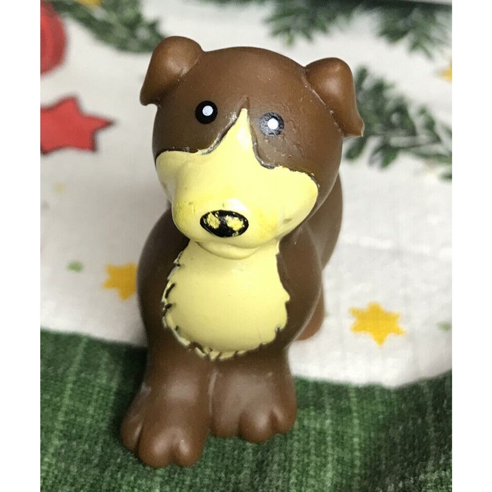 ERTL Brown Dog Animal Pet‎ Dollhouse Toy
